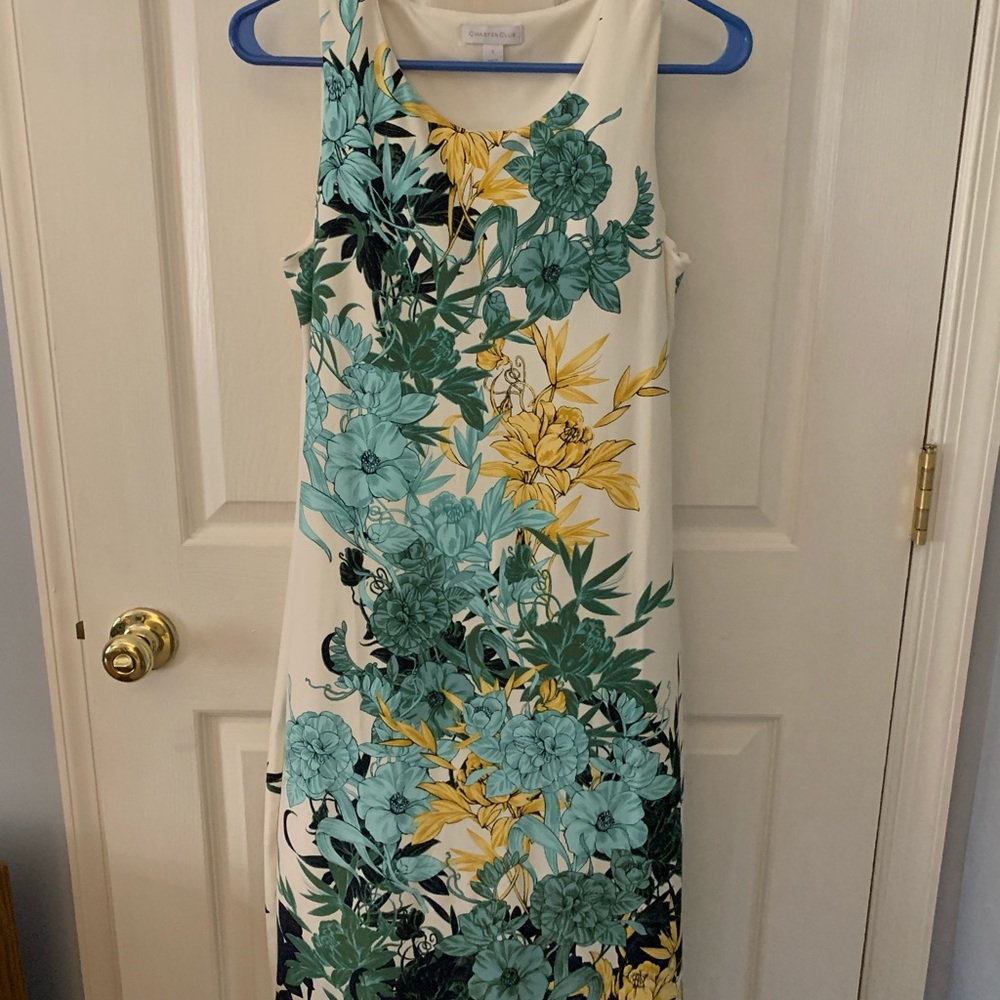 Women’s Charter Club Shift Dress - Floral Print